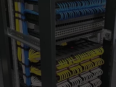 চ্যানেল টাইপ ক্যাবল ম্যানেজমেন্ট ট্রে 24-পোর্ট ক্যাবল ম্যানেজার ডেটা সেন্টার র্যাক/ক্যাবিনেটের জন্য