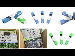 ফাস্ট কানেক্টর Ftth Sc Apc সিঙ্গল মোড ফাইবার অপটিক আনুষাঙ্গিক