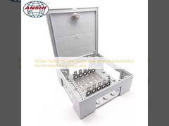 50 জোড়া ইনডোর ইউকে টাইপ জংশন বক্স ক্রোন টেলিফোনের জন্য তামা তারের জন্য স্ট্রিপ বিতরণ বক্স