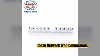 পেশাদার RJ45 RJ11 ওয়াল মাউন্ট ফেস প্লেট সমাধান