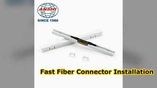 দ্রুত FTTH ফাইবার অপটিক দ্রুত সংযোগকারী ইনস্টলেশন গাইড
