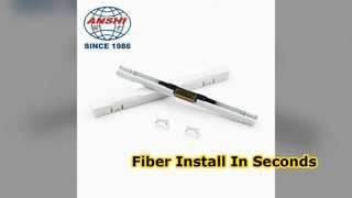 দ্রুত FTTH ফাইবার সংযোগকারী সেকেন্ডে ইনস্টল করুন