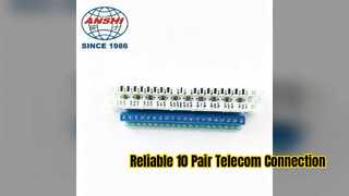 XL 011L 10 পেয়ার LSA PLUS PCB মডিউল নির্ভরযোগ্য টেলিকম সেটআপ