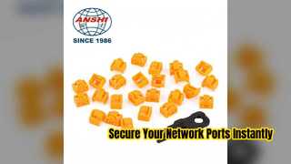 RJ45 পোর্ট লক ডাস্ট প্লাগ আপনার নেটওয়ার্ক পোর্ট সুরক্ষিত