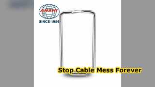 Racks জন্য টেকসই Galvanized ইস্পাত তারের ব্যবস্থাপনা রিং
