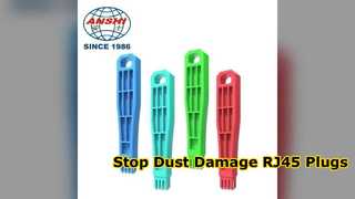 RJ45 ডাস্ট প্লাগ আপনার নেটওয়ার্ক পোর্টগুলিকে সহজেই সুরক্ষিত করে