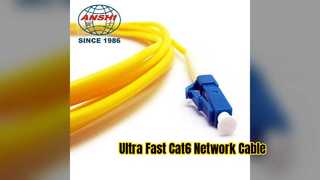 উচ্চ গতির Cat6 ইথারনেট প্যাচ তারের নির্ভরযোগ্য নেটওয়ার্কিং