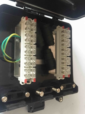 Clean 10 Pairs Subscriber Terminal Block For 5 Pairs STB Quick Click Module