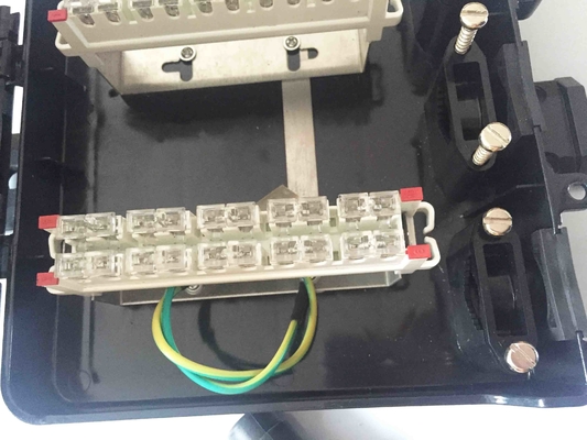 Clean 10 Pairs Subscriber Terminal Block For 5 Pairs STB Quick Click Module