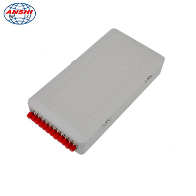 Mini Optical Fiber Termination Box 6 8 12 24 Cores Small Size SC / APC With Adaptor