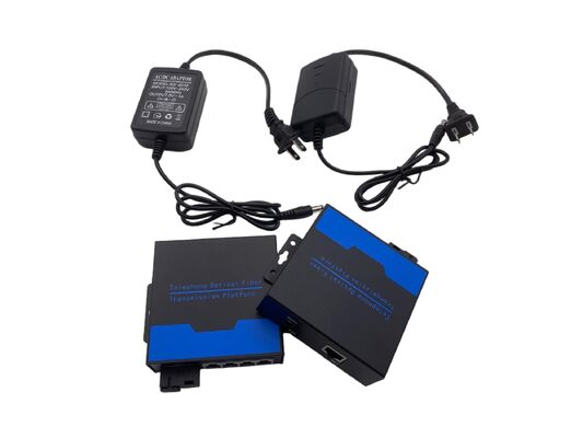 Telephone Optical Fiber Transmission Platform PCM Voice Optical Transceiver for Analog Voice Signal Transmission