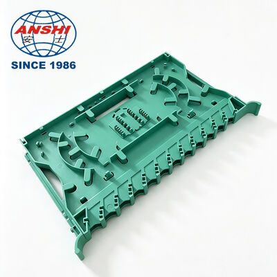 24 Core Fiber Optic Splice Tray, Integrated SC FC Connector, Telecom Grade 24C ODF Splice Tray Without Jumper