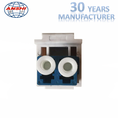 RJ45 Fiber Optic Accessories LC Singlemode Keystone Coupler