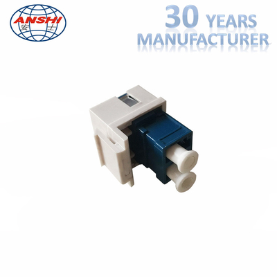 RJ45 Fiber Optic Accessories LC Singlemode Keystone Coupler