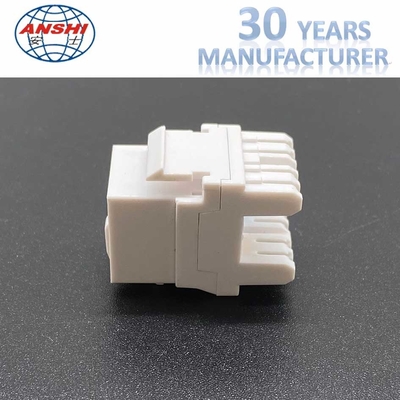Network RJ45 Keystone Jack CAT5E CAT6 180 Degree UTP