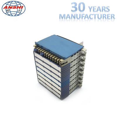 MPX286-16 120 ওহম 16 সিস্টেম ইউনিট ওয়াল মাউন্ট ডিজিটাল বিতরণ ফ্রেম নীল এবং সাদা রঙ