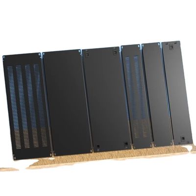 1.5mm Thickness Black 6U Cabinet with White 1U 2U 3U 4U Blind Panel Server Telecom Parts 1U 19'' Thickness