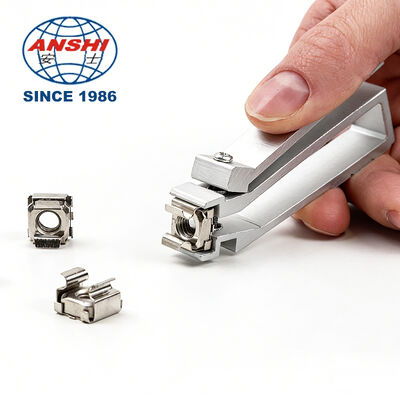 Aluminum Alloy Cage Nut Insertion & Removal Tool, M4 M5 M6, for 10/19 Inch Server Network Cabinet Rack